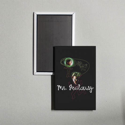 Mr. Jealousy Mini Movie Fridge Magnet