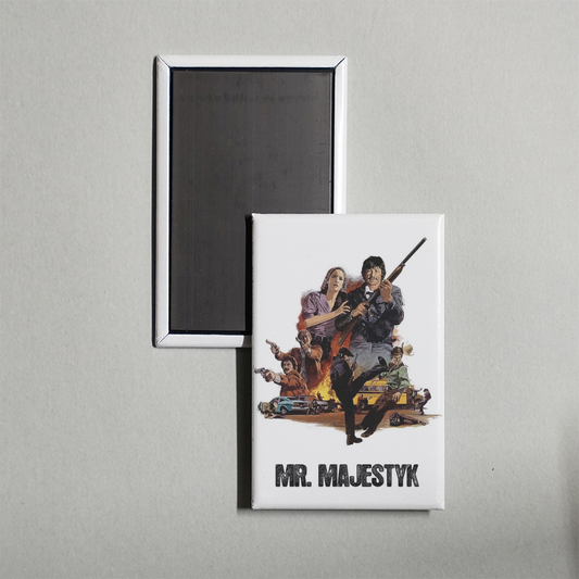 Mr. Majestyk Mini Movie Fridge Magnet