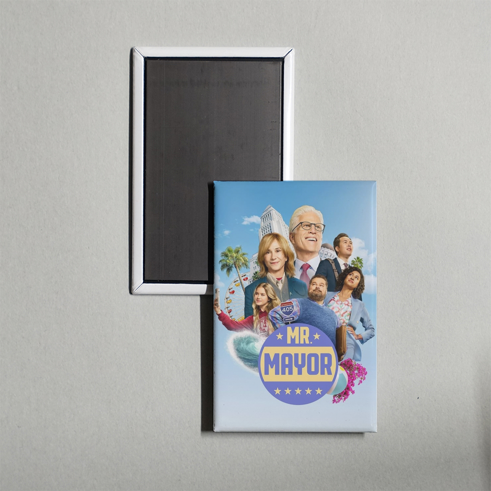 Mr. Mayor TV Show Fridge Magnet
