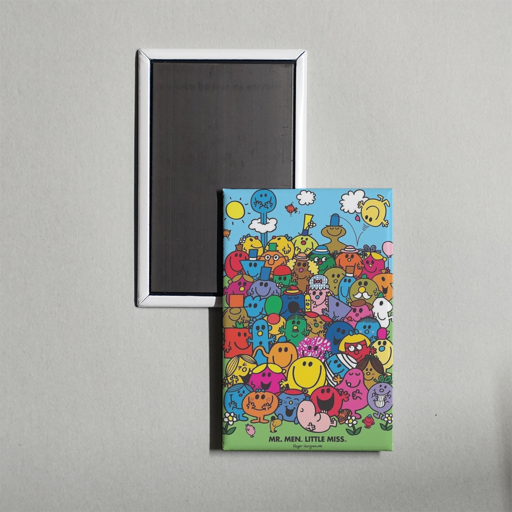 Mr. Men and Little Miss TV Show Fridge Magnet