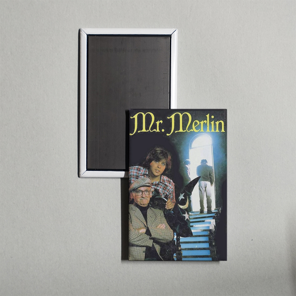 Mr. Merlin TV Show Fridge Magnet