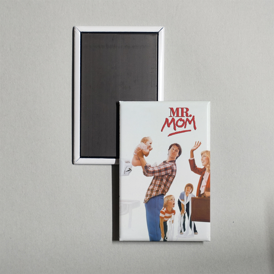 Mr. Mom Mini Movie Fridge Magnet