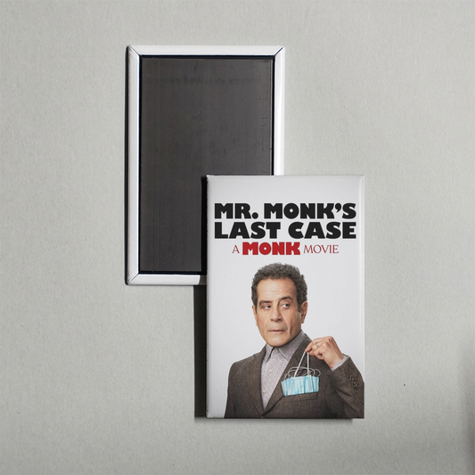 Mr. Monk's Last Case A Monk Movie Mini Movie Fridge Magnet