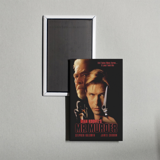 Mr. Murder Mini Movie Fridge Magnet