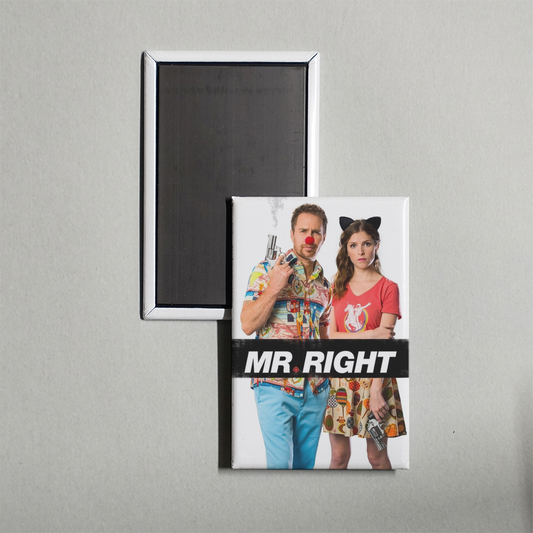 Mr. Right Mini Movie Fridge Magnet