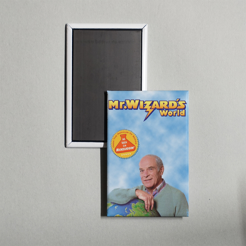 Mr. Wizard's World TV Show Fridge Magnet