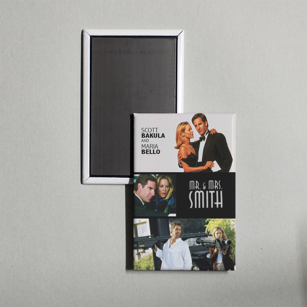 Mr. & Mrs. Smith TV Show Fridge Magnet