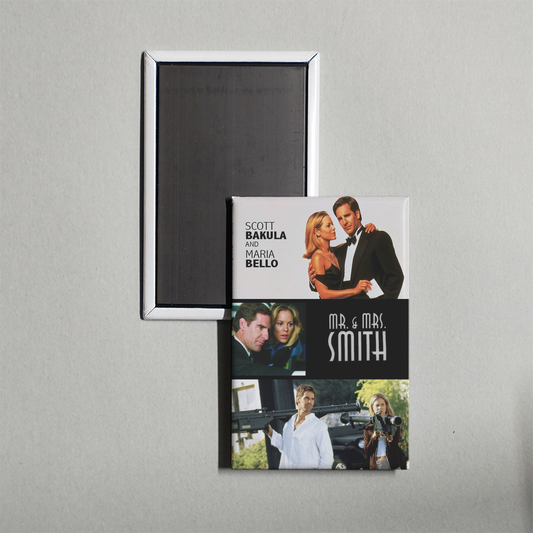 Mr. & Mrs. Smith TV Show Fridge Magnet