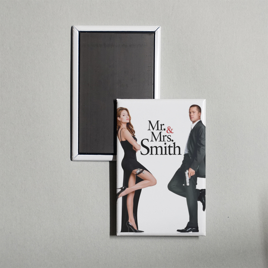 Mr. & Mrs. Smith Mini Movie Fridge Magnet