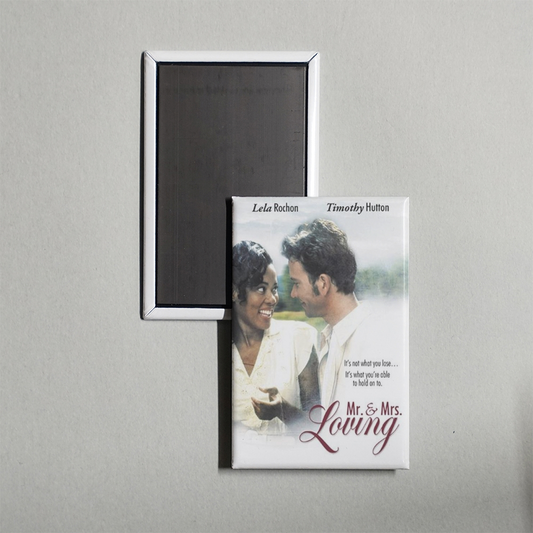 Mr. and Mrs. Loving Mini Movie Fridge Magnet