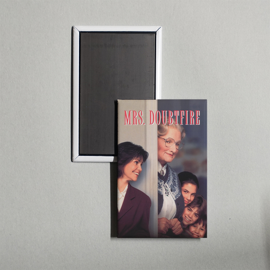 Mrs. Doubtfire Mini Movie Fridge Magnet