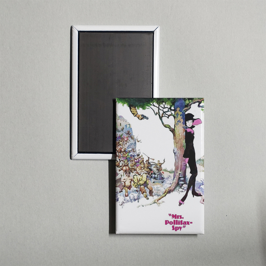 Mrs. Pollifax â€” Spy Mini Movie Fridge Magnet