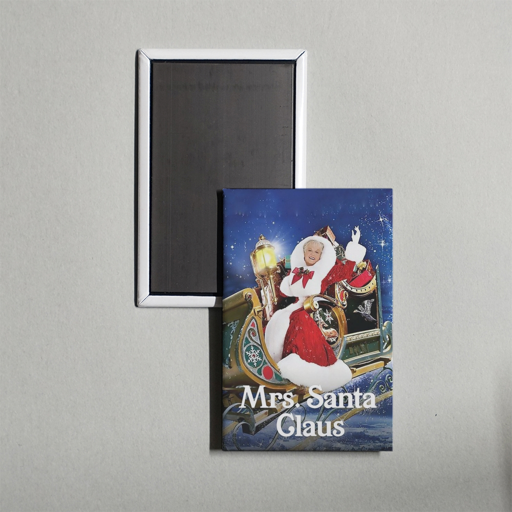 Mrs. Santa Claus Mini Movie Fridge Magnet
