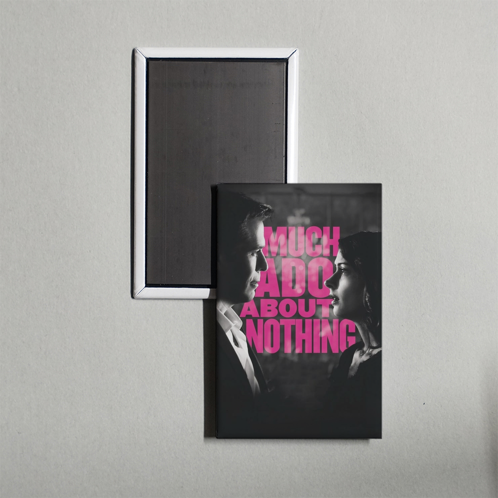 Much Ado About Nothing Mini Movie Fridge Magnet