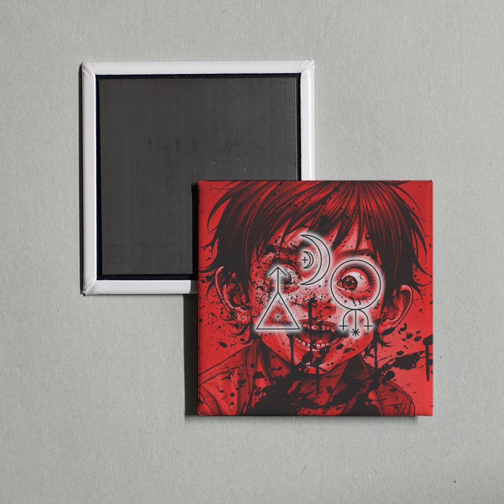 Muddd - XXX Part II  The Crowley Saga Album Cover Fridge Magnet