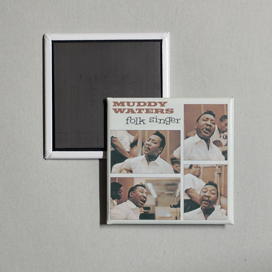 Muddy Waters - Folk Singer (Expanded Edition) Album Cover Fridge Magnet