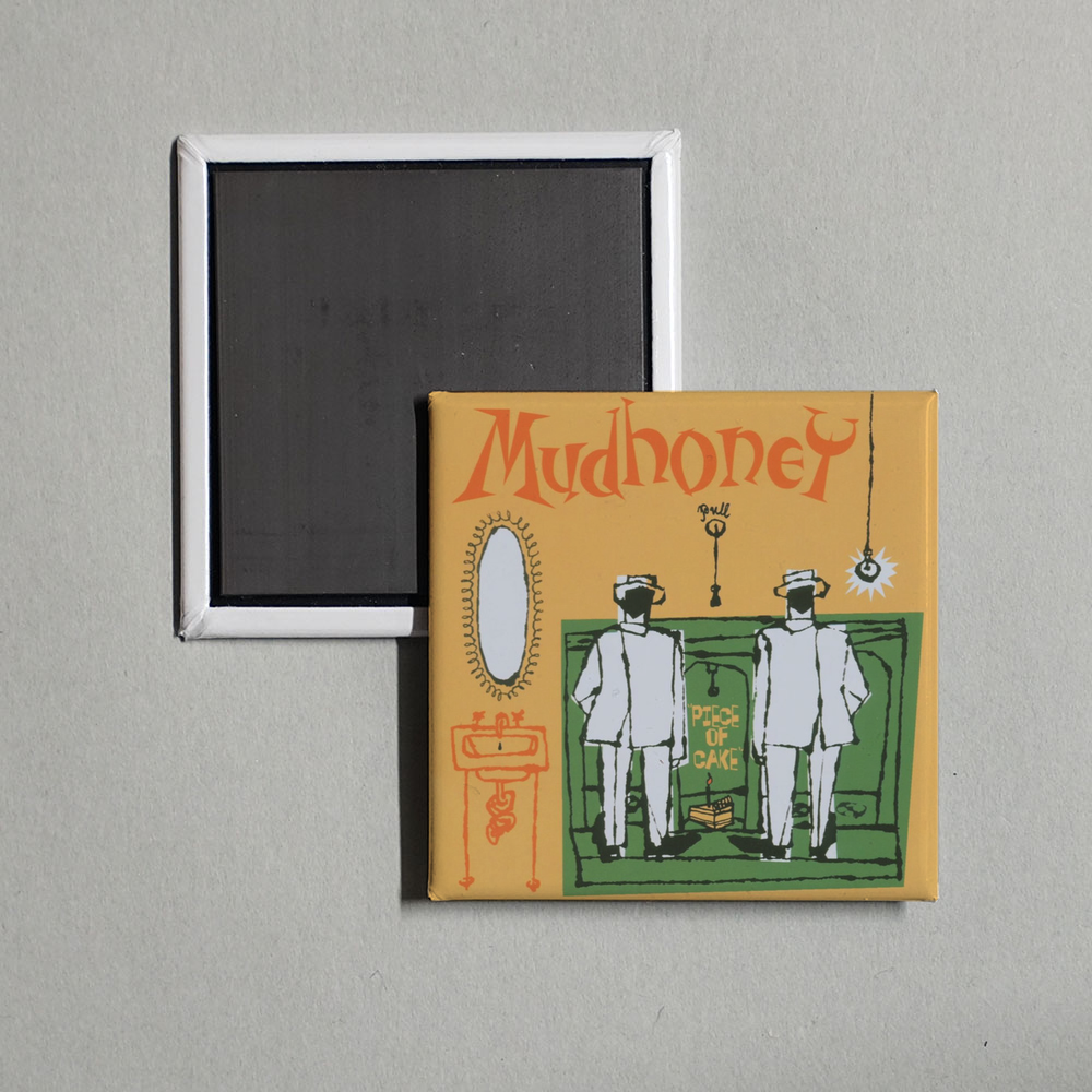 Mudhoney - Piece Of Cake Album Cover Fridge Magnet