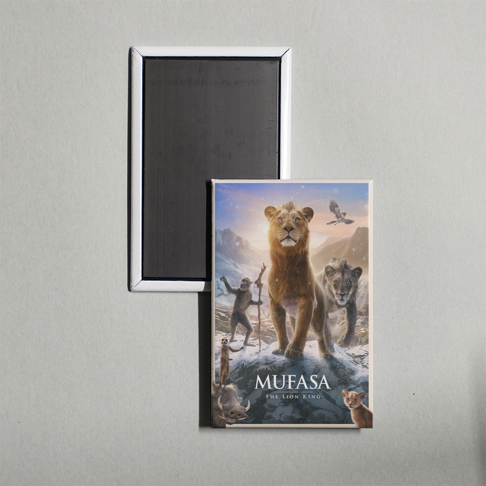 Mufasa The Lion King Mini Movie Fridge Magnet