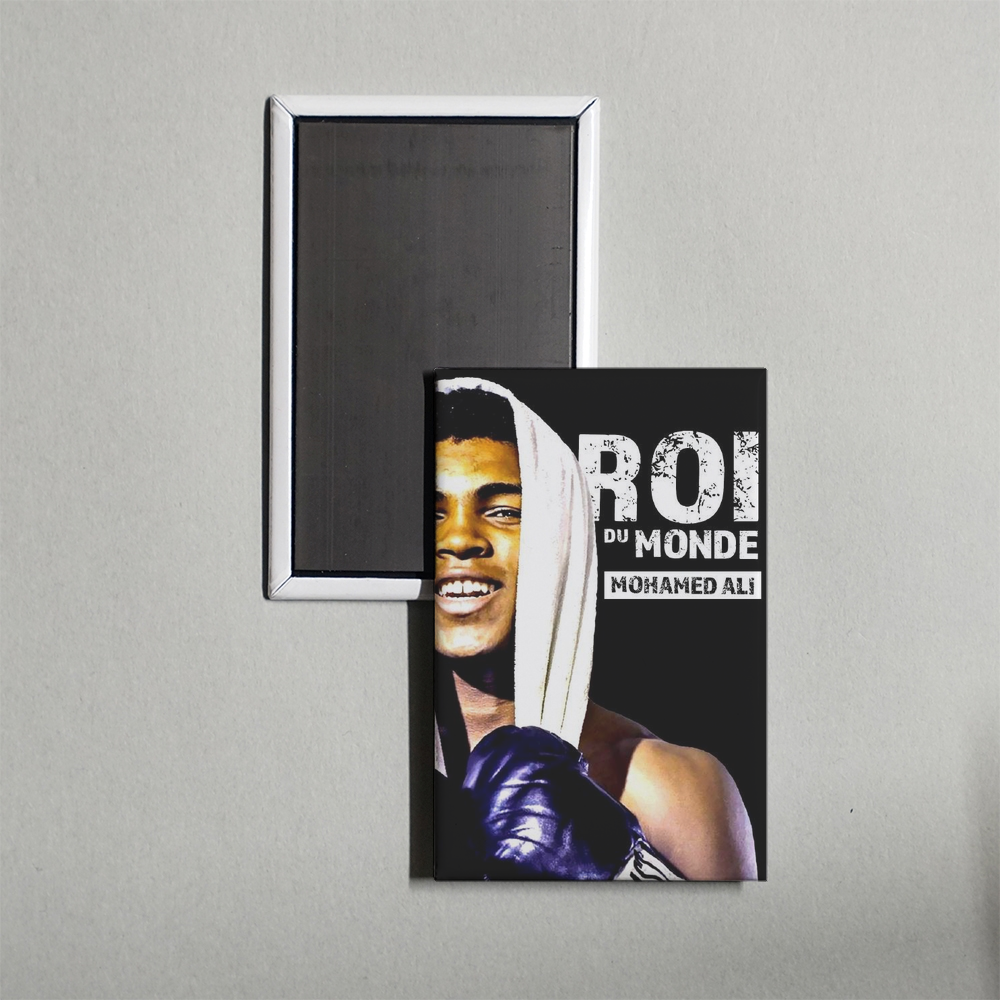 Muhammad Ali King of the World Mini Movie Fridge Magnet
