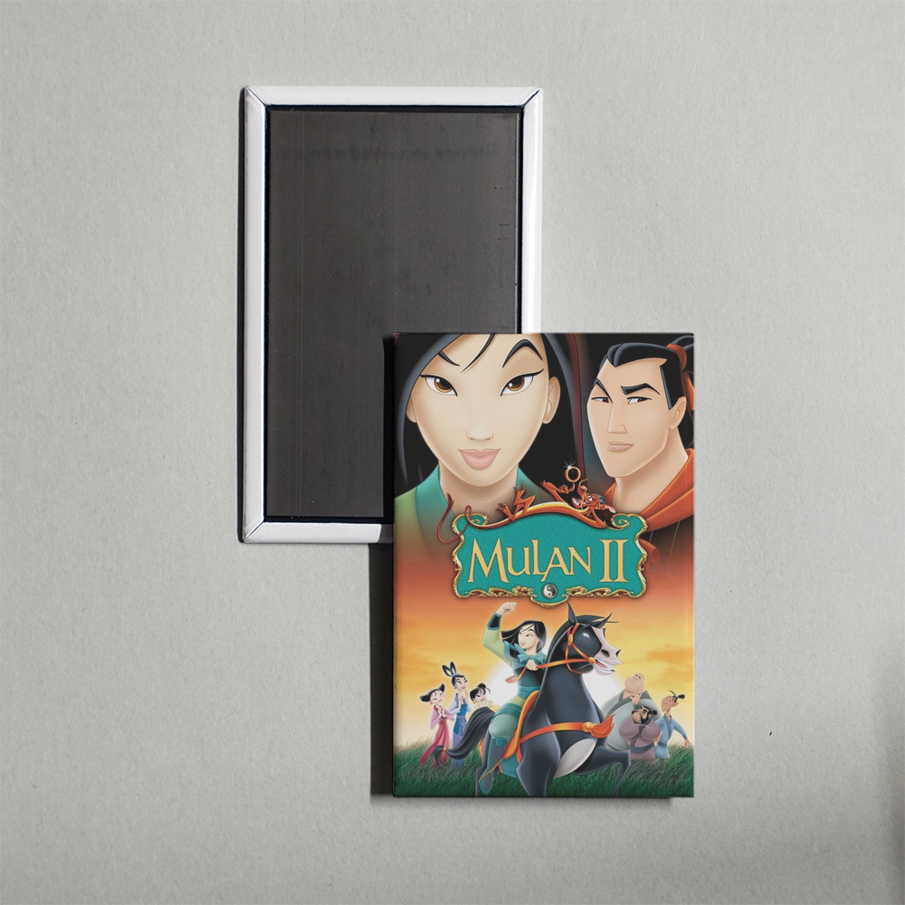 Mulan II Mini Movie Fridge Magnet
