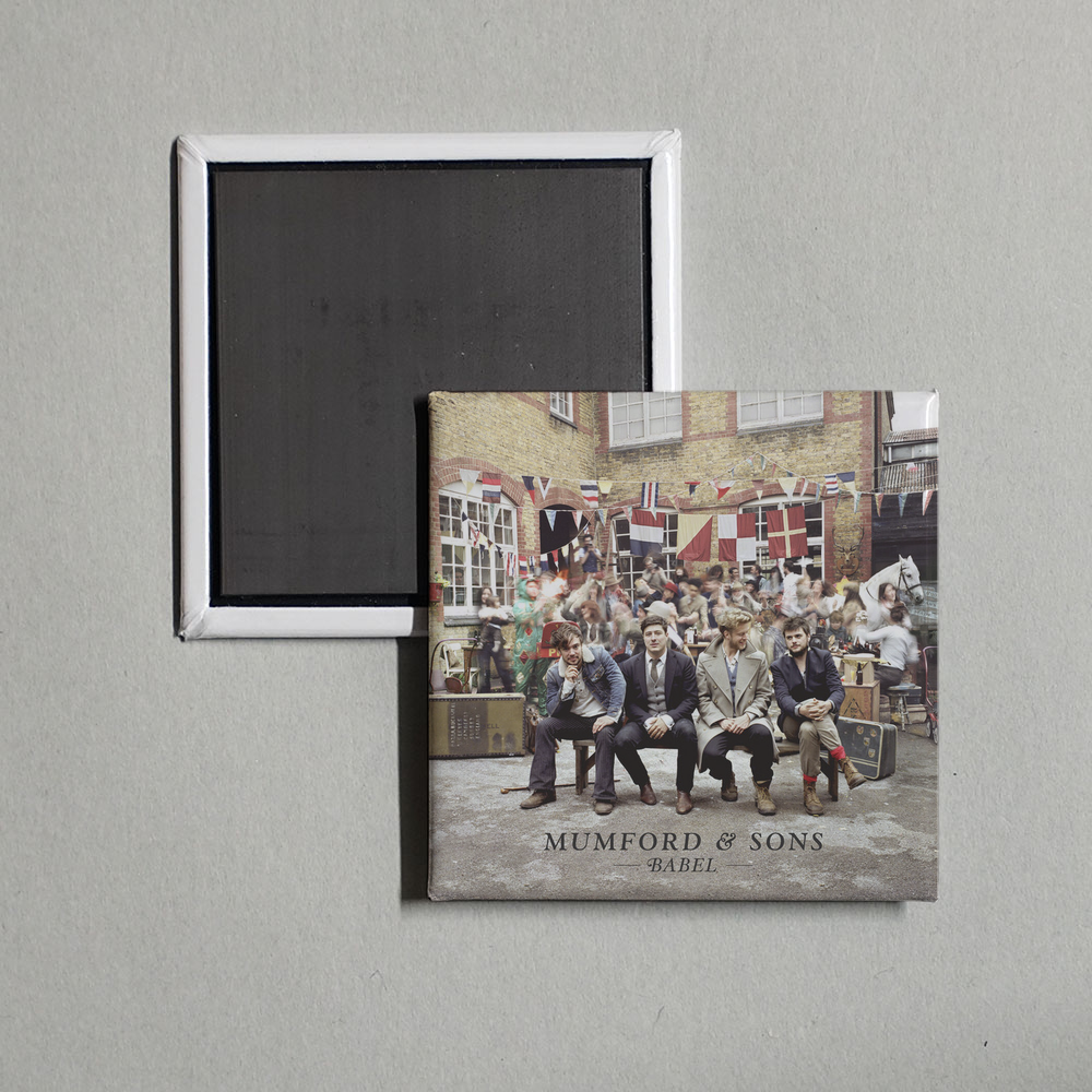 Mumford & Sons - Babel (Deluxe Version) Album Cover Fridge Magnet