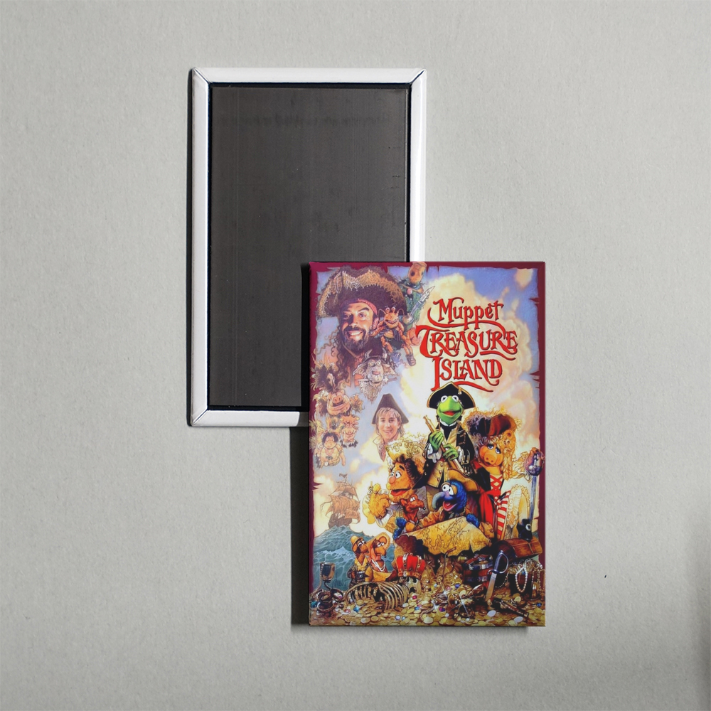 Muppet Treasure Island Mini Movie Fridge Magnet