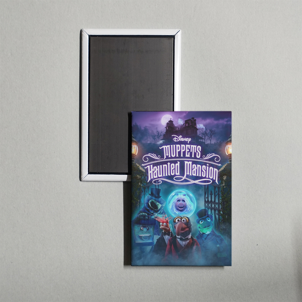 Muppets Haunted Mansion Mini Movie Fridge Magnet