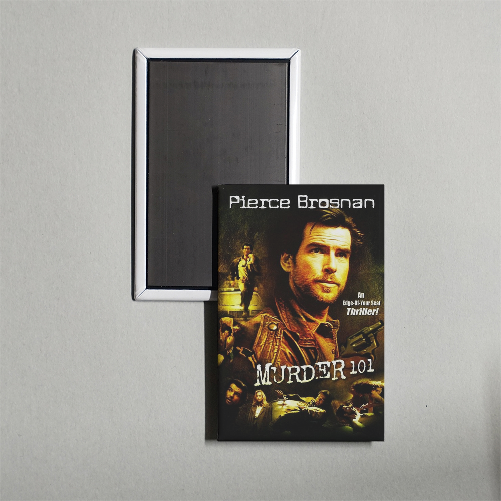 Murder 101 Mini Movie Fridge Magnet