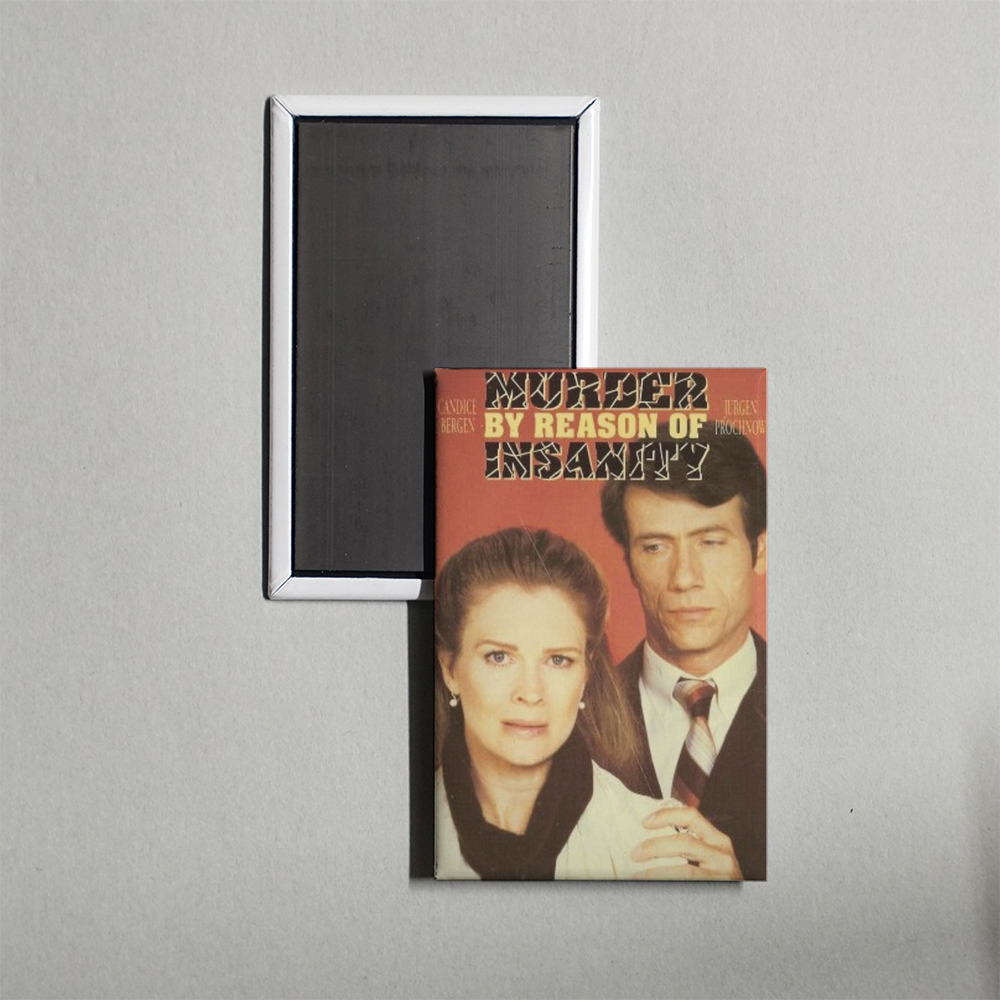 Murder By Reason of Insanity Mini Movie Fridge Magnet