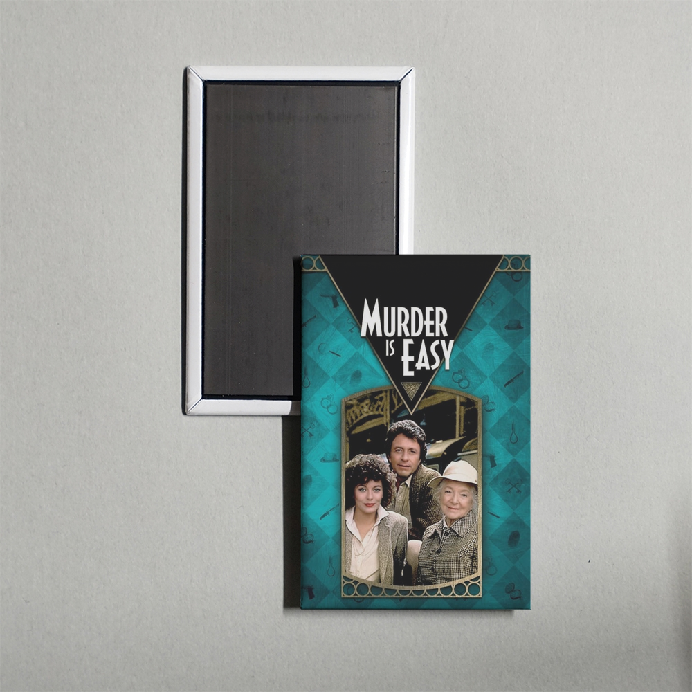 Murder Is Easy Mini Movie Fridge Magnet