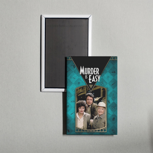 Murder Is Easy Mini Movie Fridge Magnet