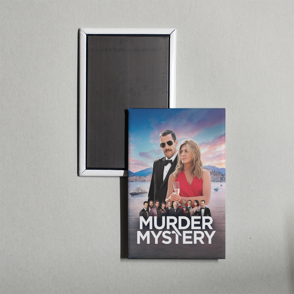 Murder Mystery Mini Movie Fridge Magnet