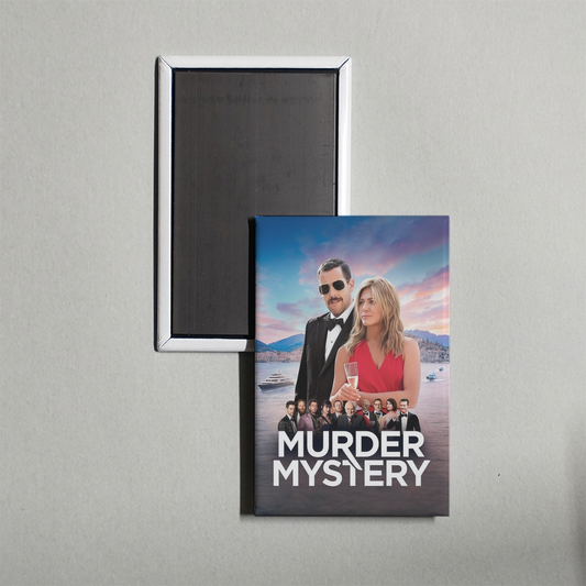 Murder Mystery Mini Movie Fridge Magnet