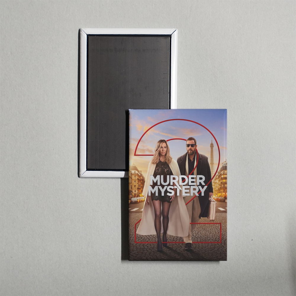Murder Mystery 2 Mini Movie Fridge Magnet