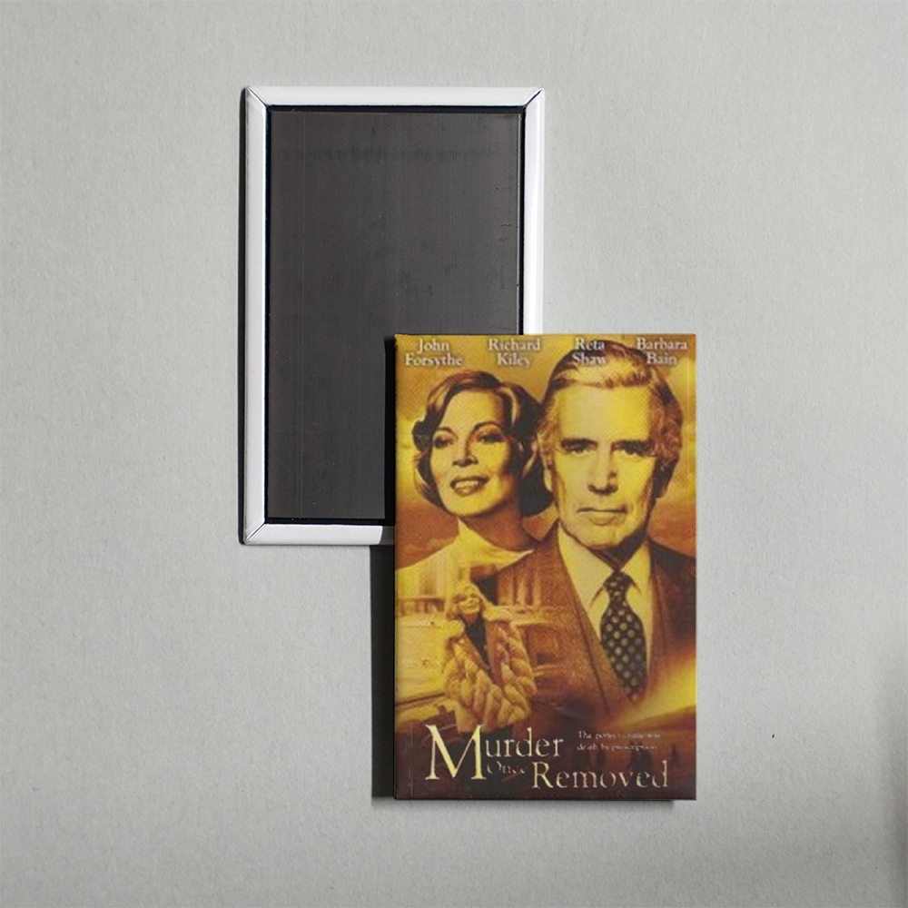 Murder Once Removed Mini Movie Fridge Magnet