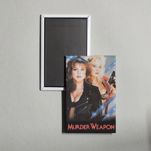 Murder Weapon Mini Movie Fridge Magnet