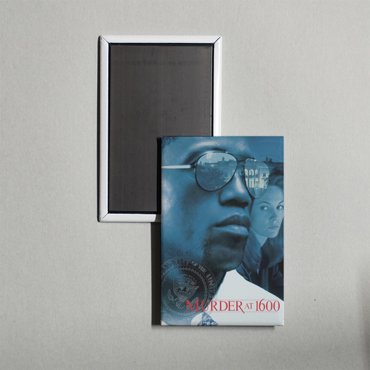 Murder at 1600 Mini Movie Fridge Magnet