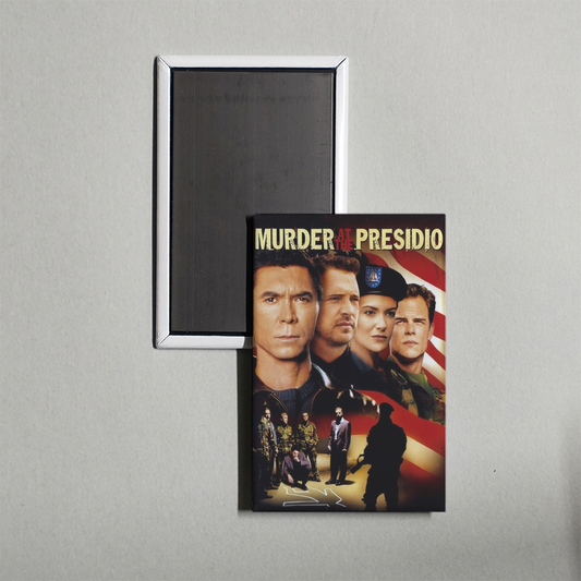 Murder at the Presidio Mini Movie Fridge Magnet