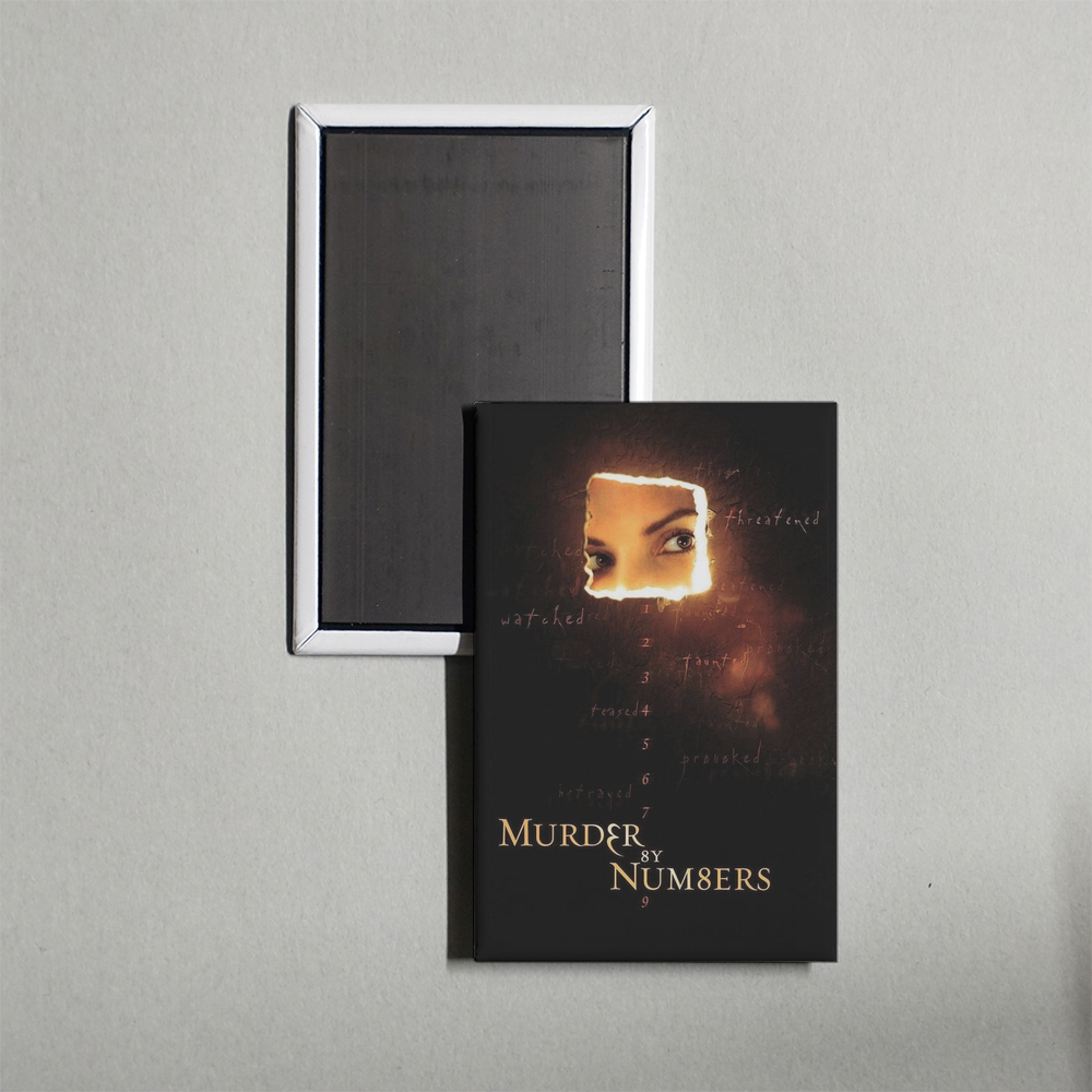 Murder by Numbers Mini Movie Fridge Magnet