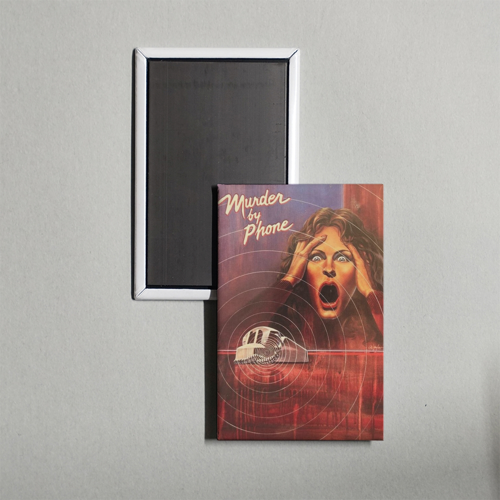 Murder by Phone Mini Movie Fridge Magnet