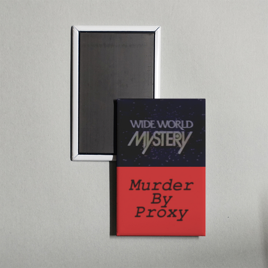 Murder by Proxy Mini Movie Fridge Magnet