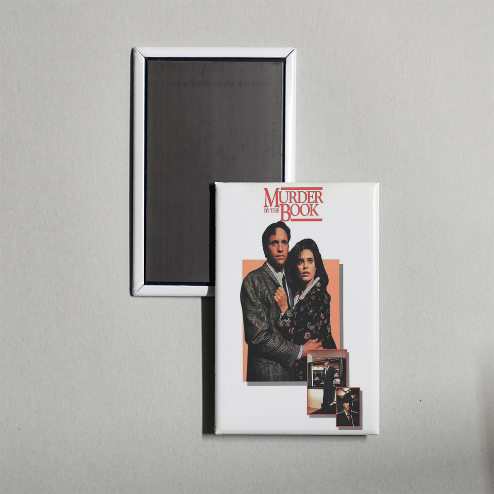 Murder by the Book Mini Movie Fridge Magnet