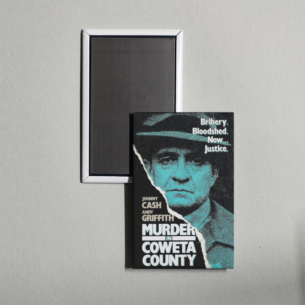 Murder in Coweta County Mini Movie Fridge Magnet