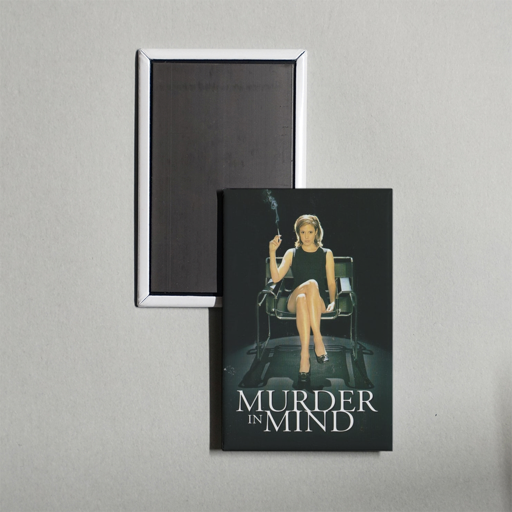 Murder in Mind Mini Movie Fridge Magnet