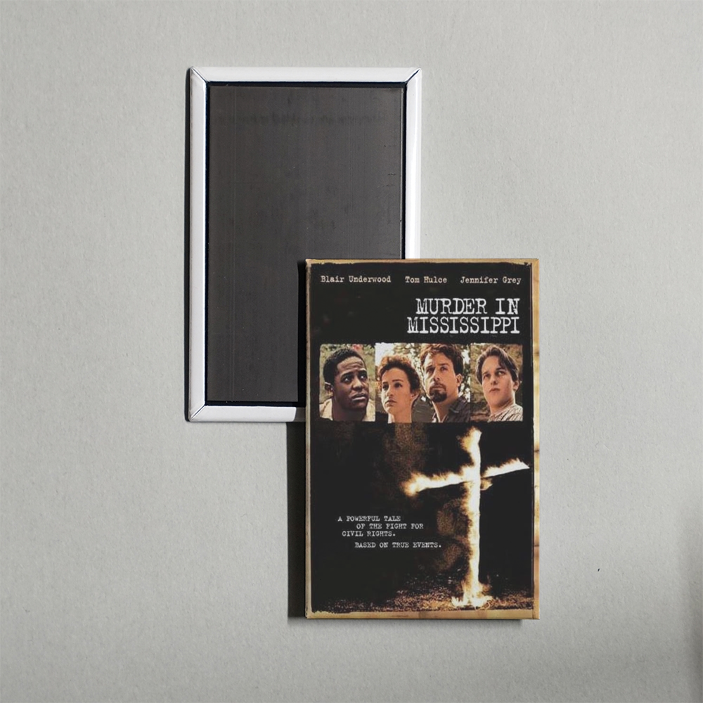 Murder in Mississippi Mini Movie Fridge Magnet