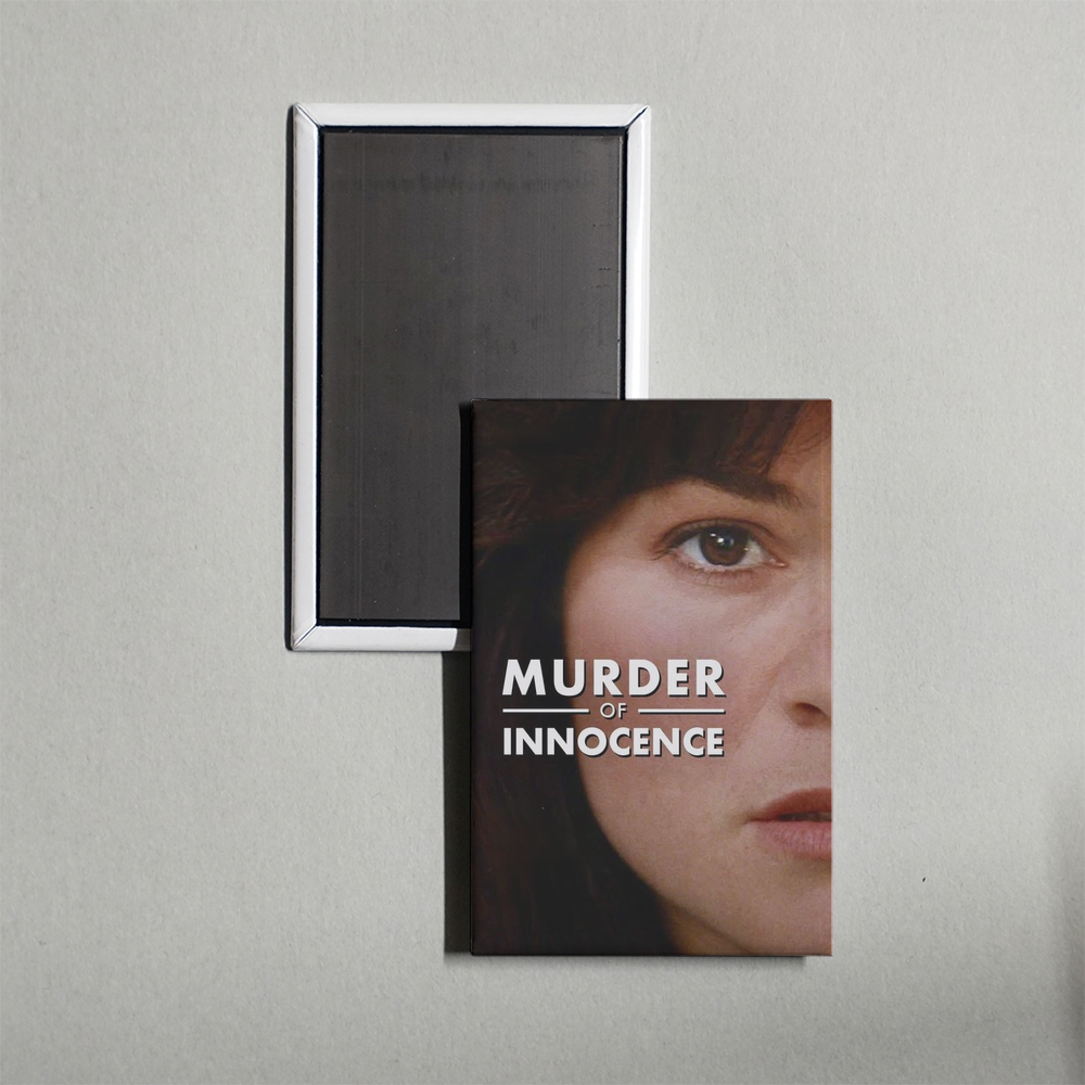 Murder of Innocence Mini Movie Fridge Magnet
