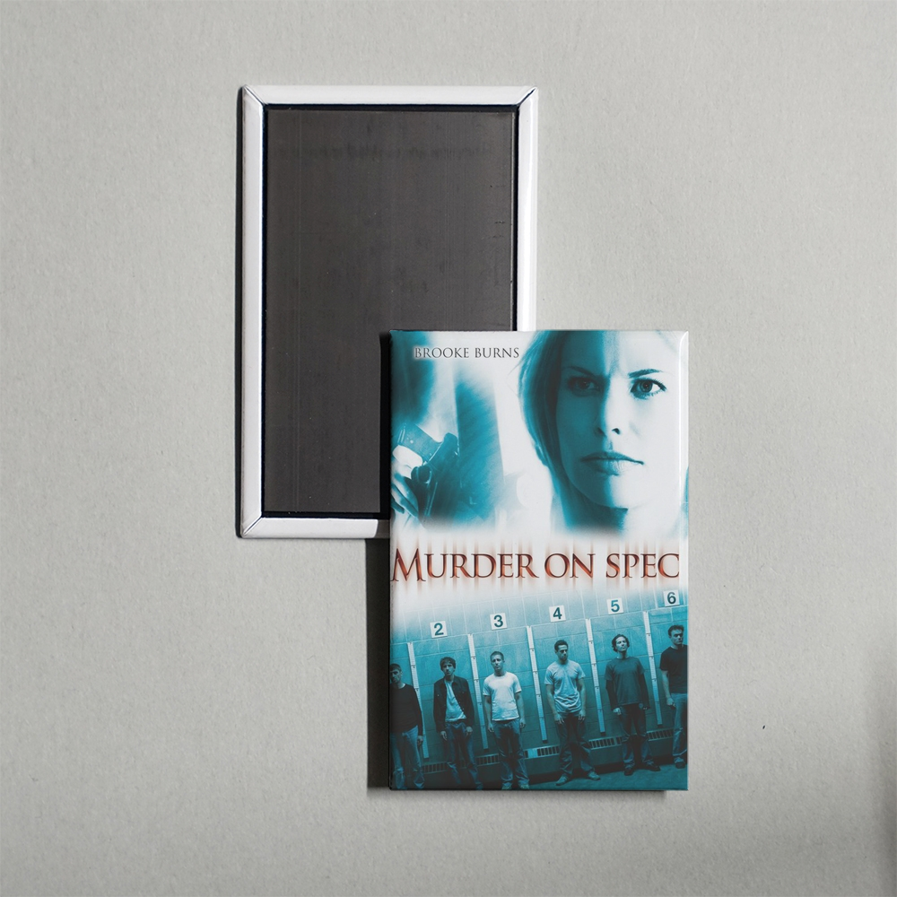 Murder on Spec Mini Movie Fridge Magnet
