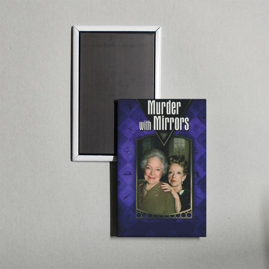Murder with Mirrors Mini Movie Fridge Magnet