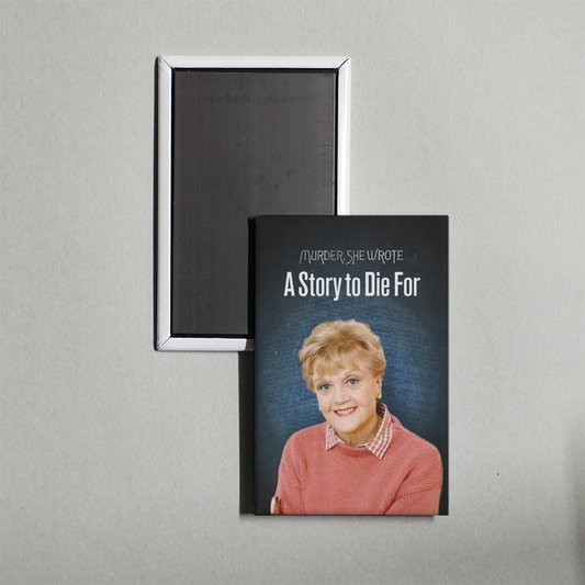 Murder, She Wrote A Story to Die For Mini Movie Fridge Magnet