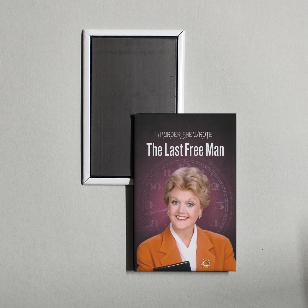 Murder, She Wrote The Last Free Man Mini Movie Fridge Magnet